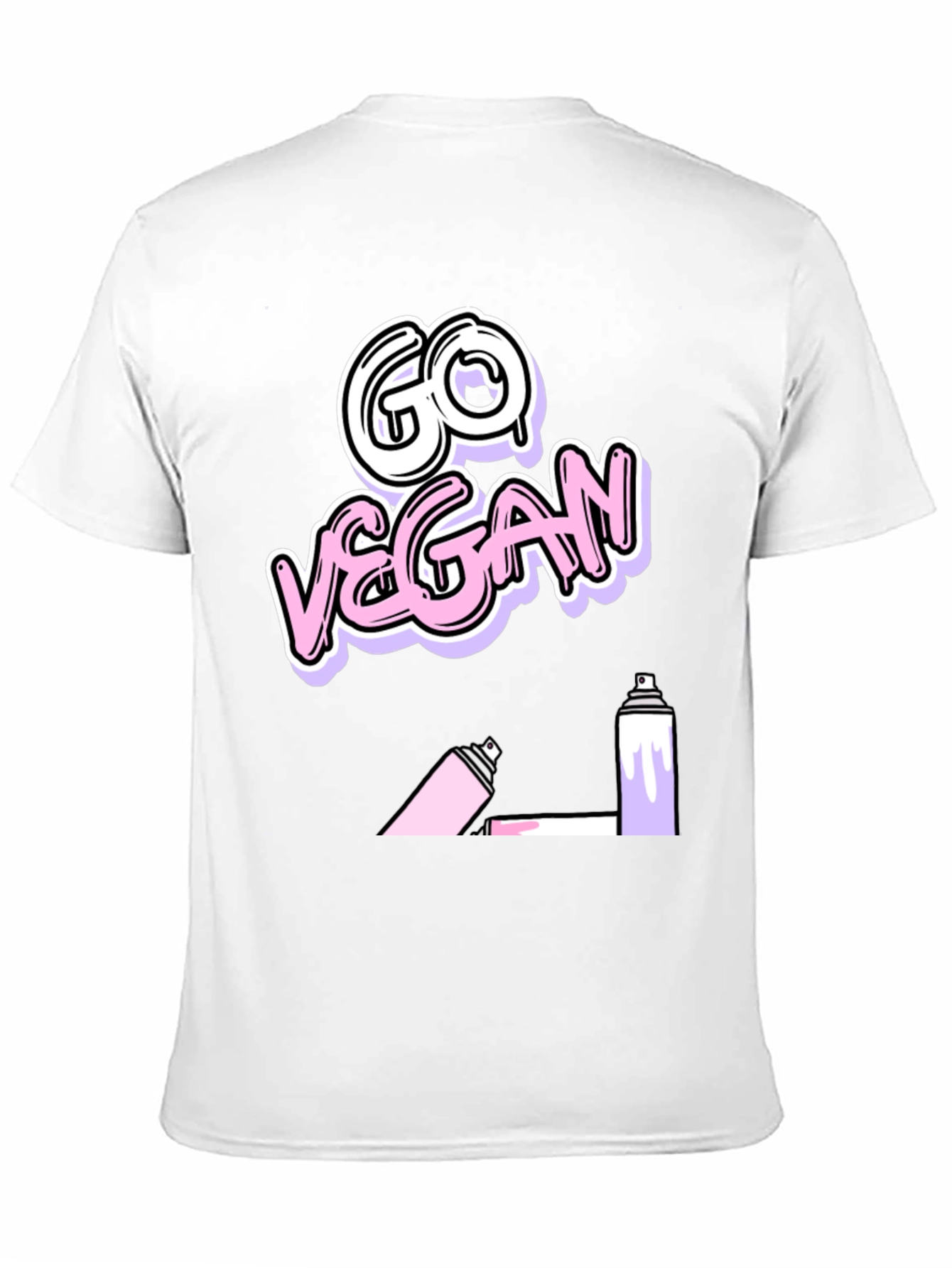 Go Vegan Graffiti T-Shirt