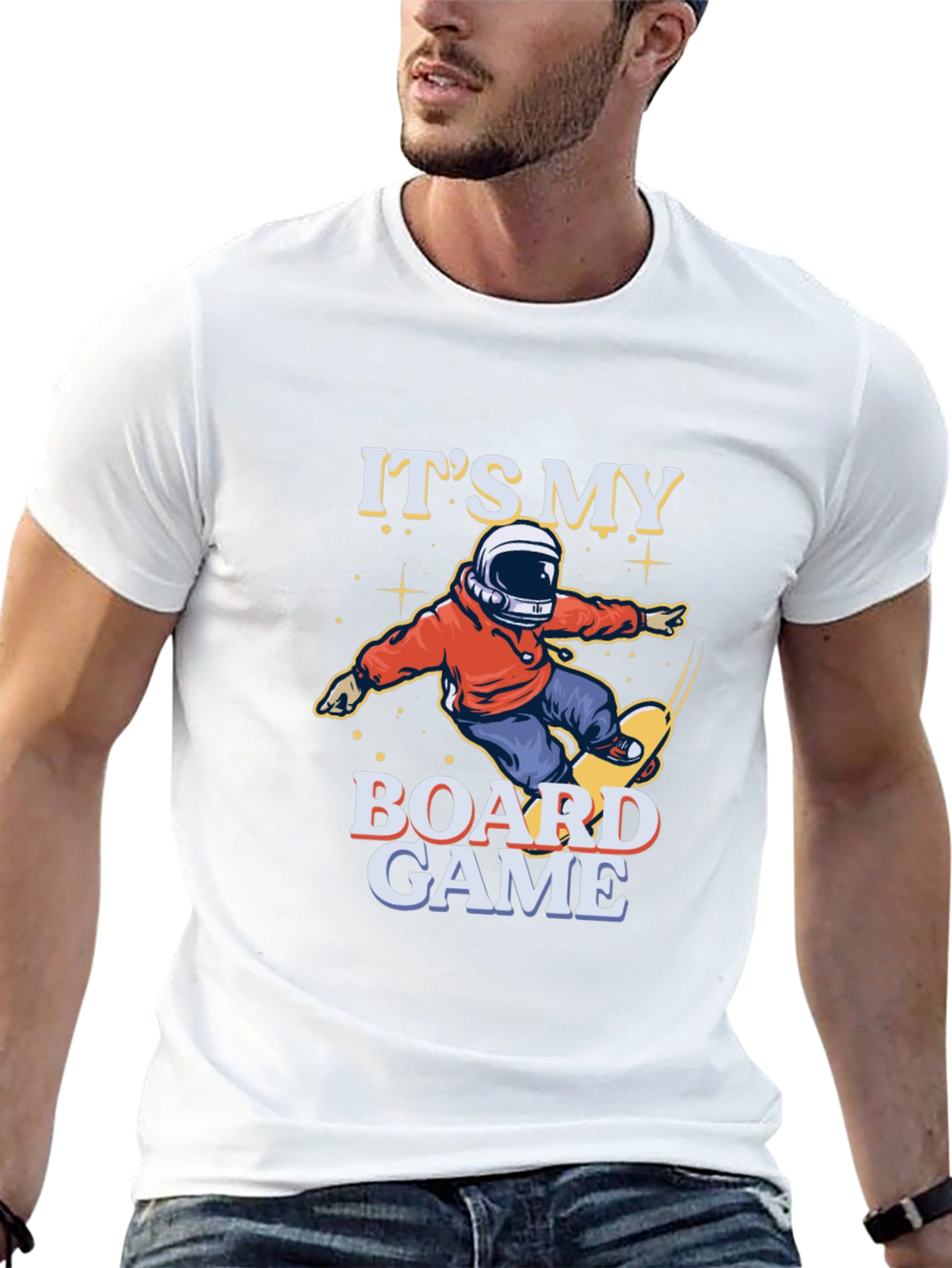 Its My Board Game Astronaut T-Shirt