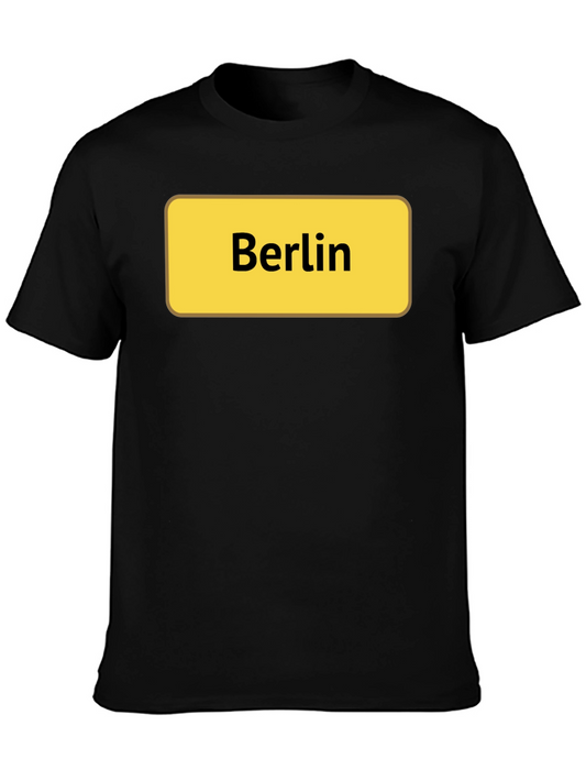 Berlin Graphic Tee - City Pride Black T-Shirt