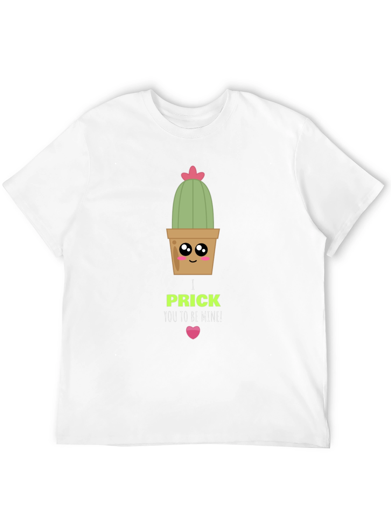 Cute Cactus Prick Valentine T-Shirt