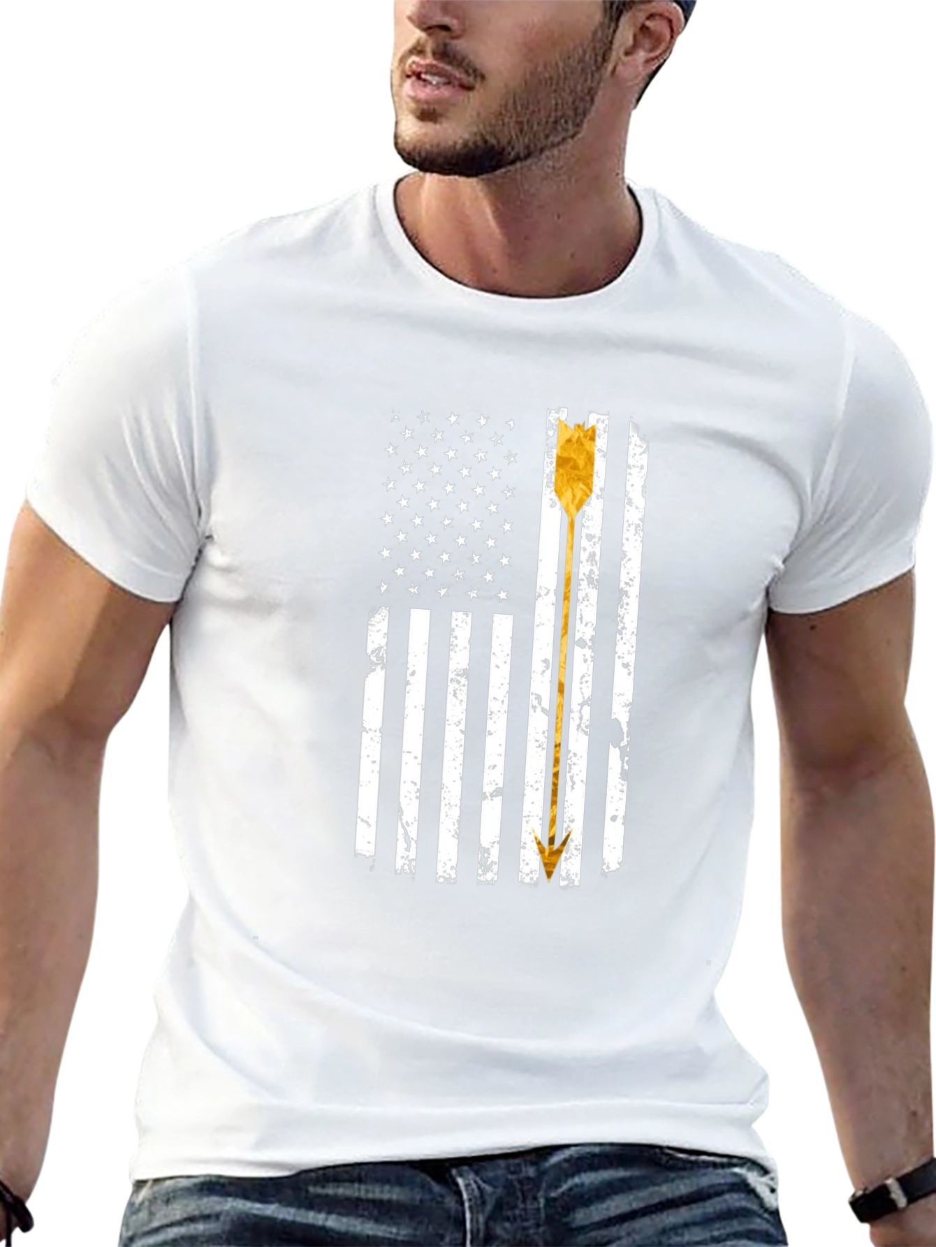 American Flag Arrow T-Shirt