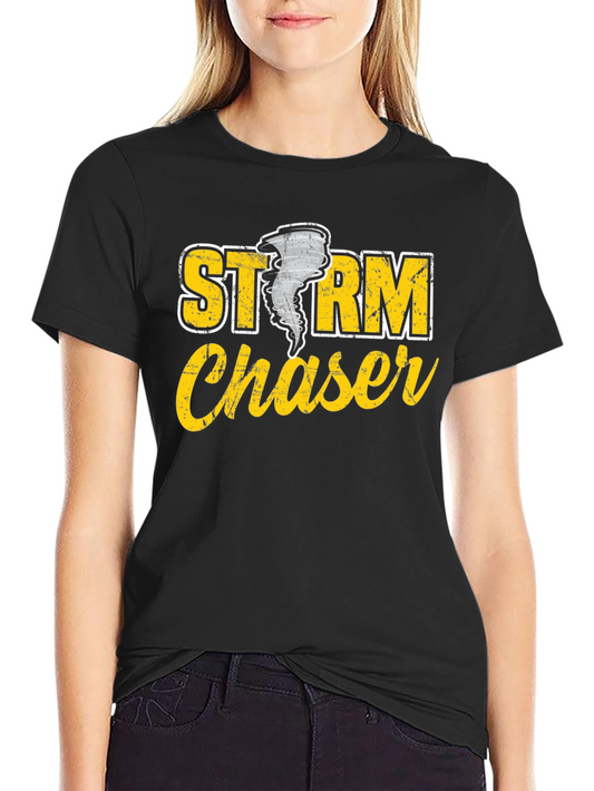 Storm Chaser Graphic T-Shirt - Weather Enthusiast Tee
