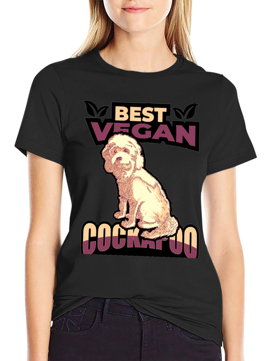 Best Vegan Cockapoo T-Shirt - Dog Lover Tee