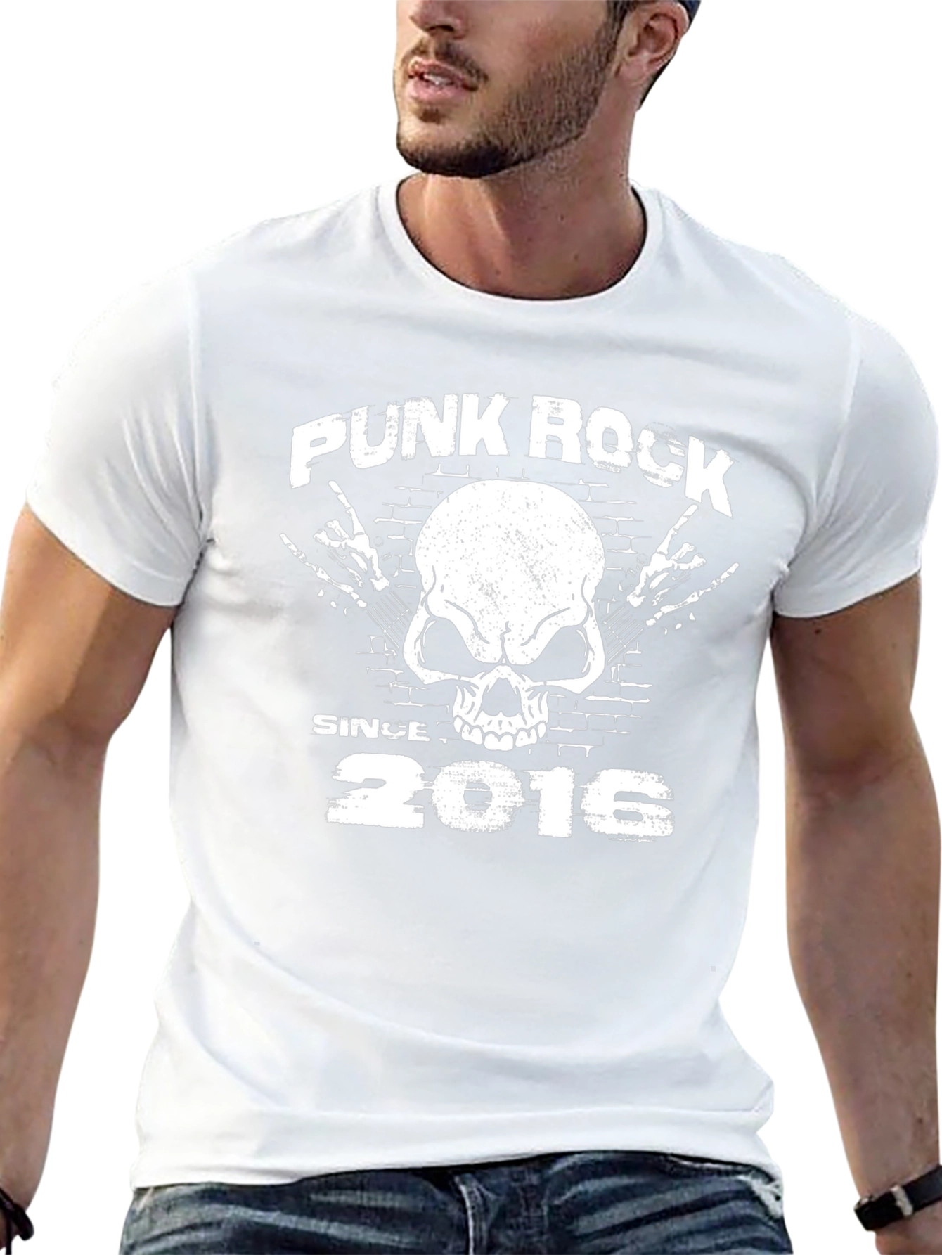 Punk Rock Skull T-Shirt - Since 2016