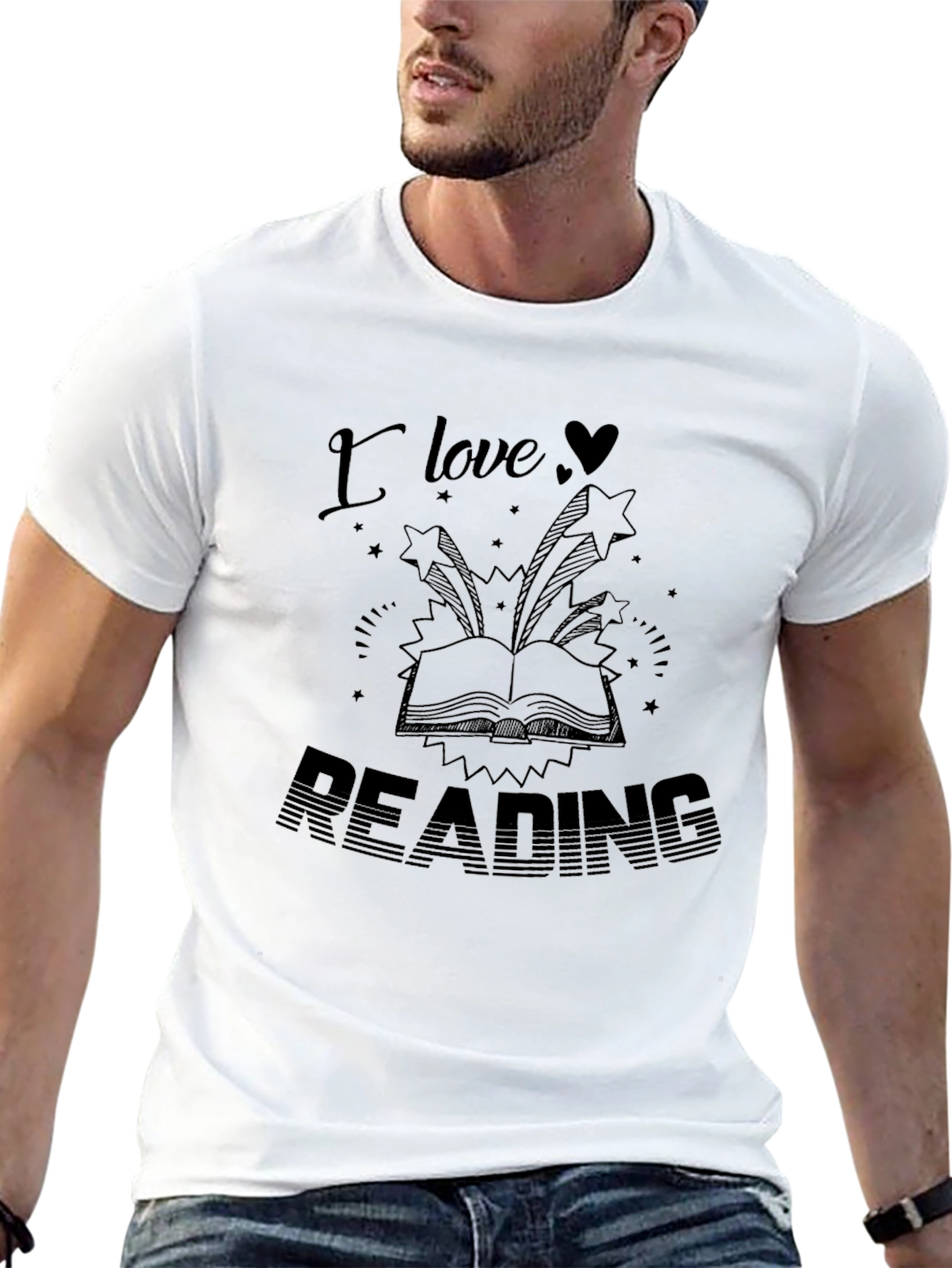 I Love Reading Graphic T-Shirt
