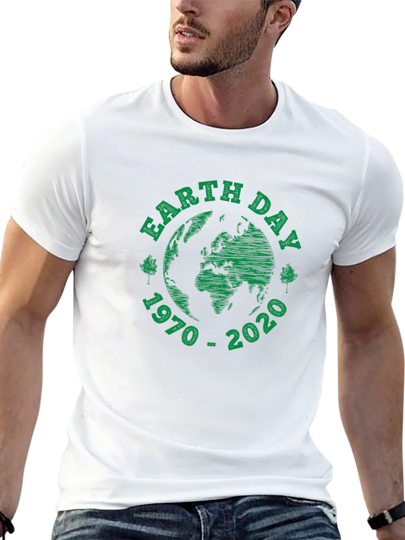 Earth Day 1970-2020 Graphic Tee - Celebrate Sustainability