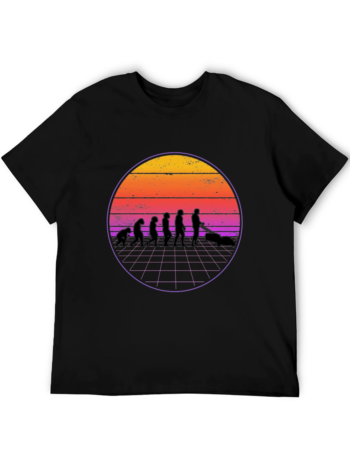 Retro Evolution Lawn Mower T-Shirt