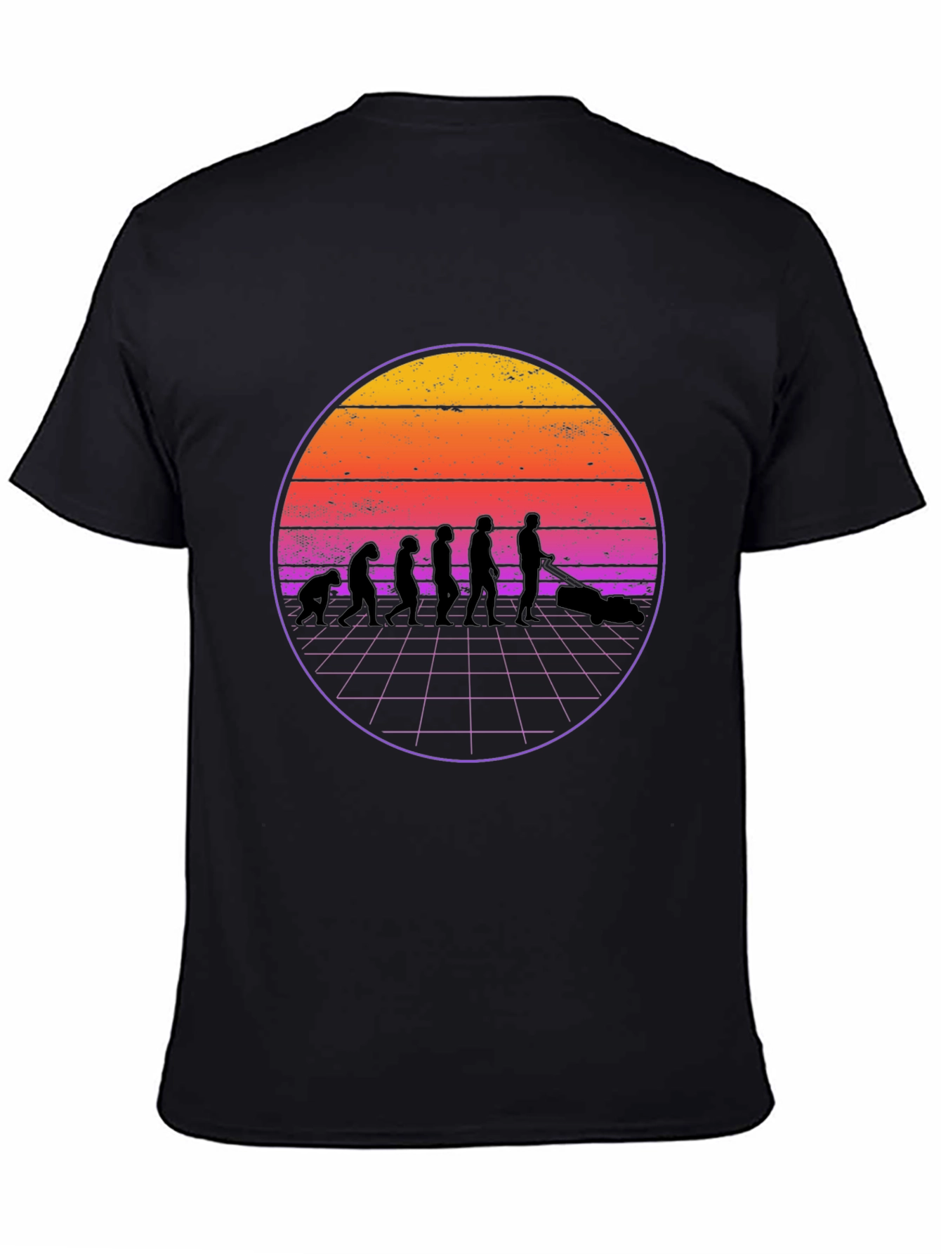 Retro Evolution Lawn Mower T-Shirt