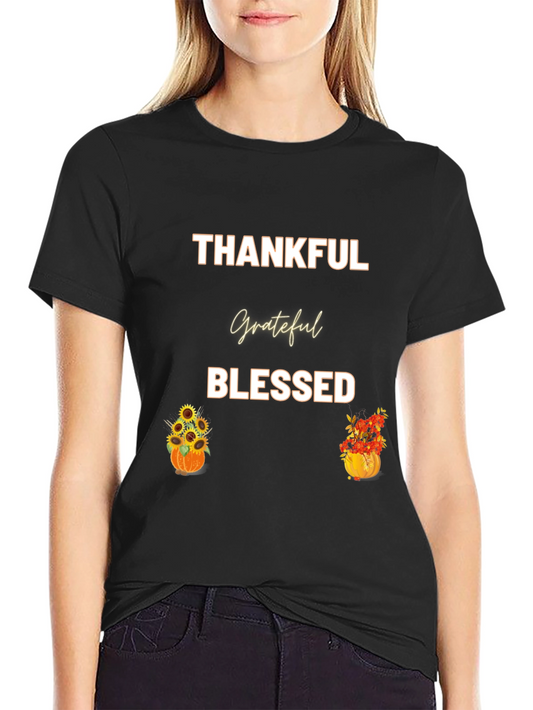 Thankful Grateful Blessed T-Shirt