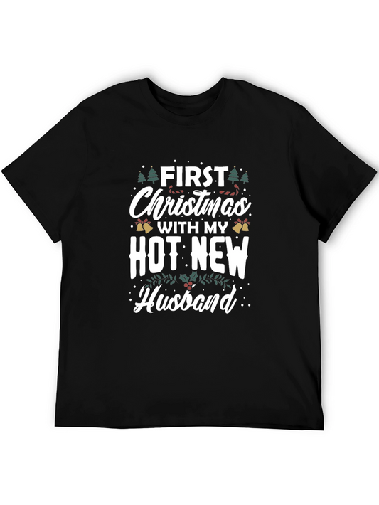 First Christmas With My Hot New Husband T-Shirt