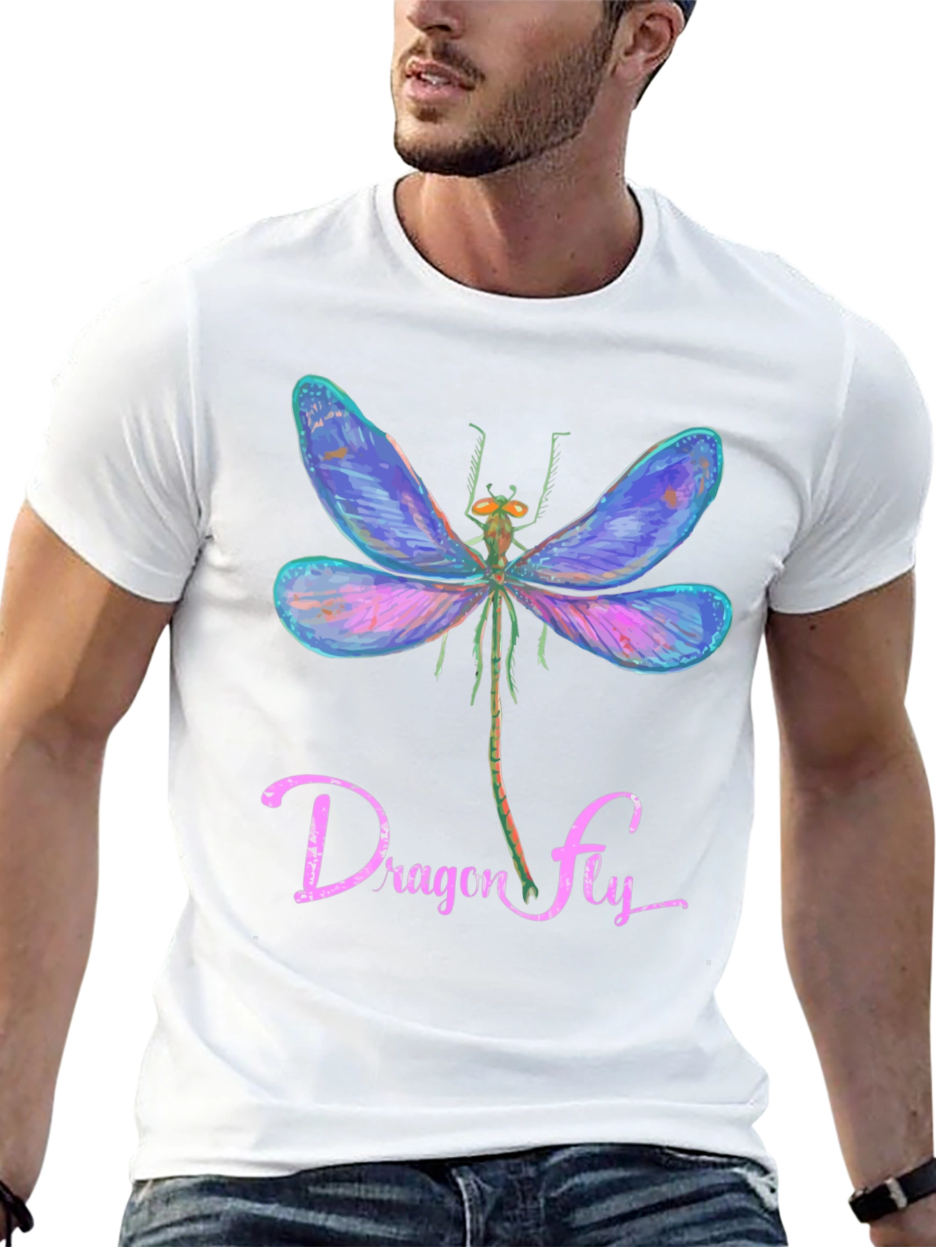 Dragonfly Graphic Tee - Unique & Stylish