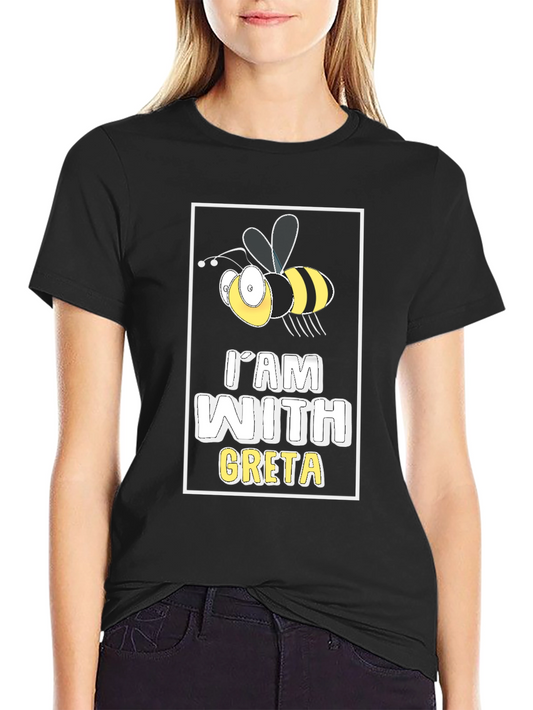 I Am With Greta Graphic Tee