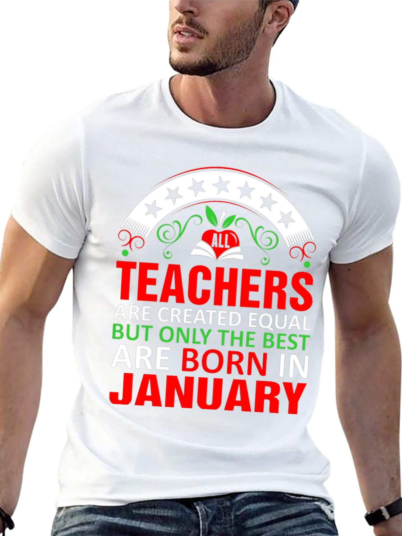 Teachers Born in January T-Shirt