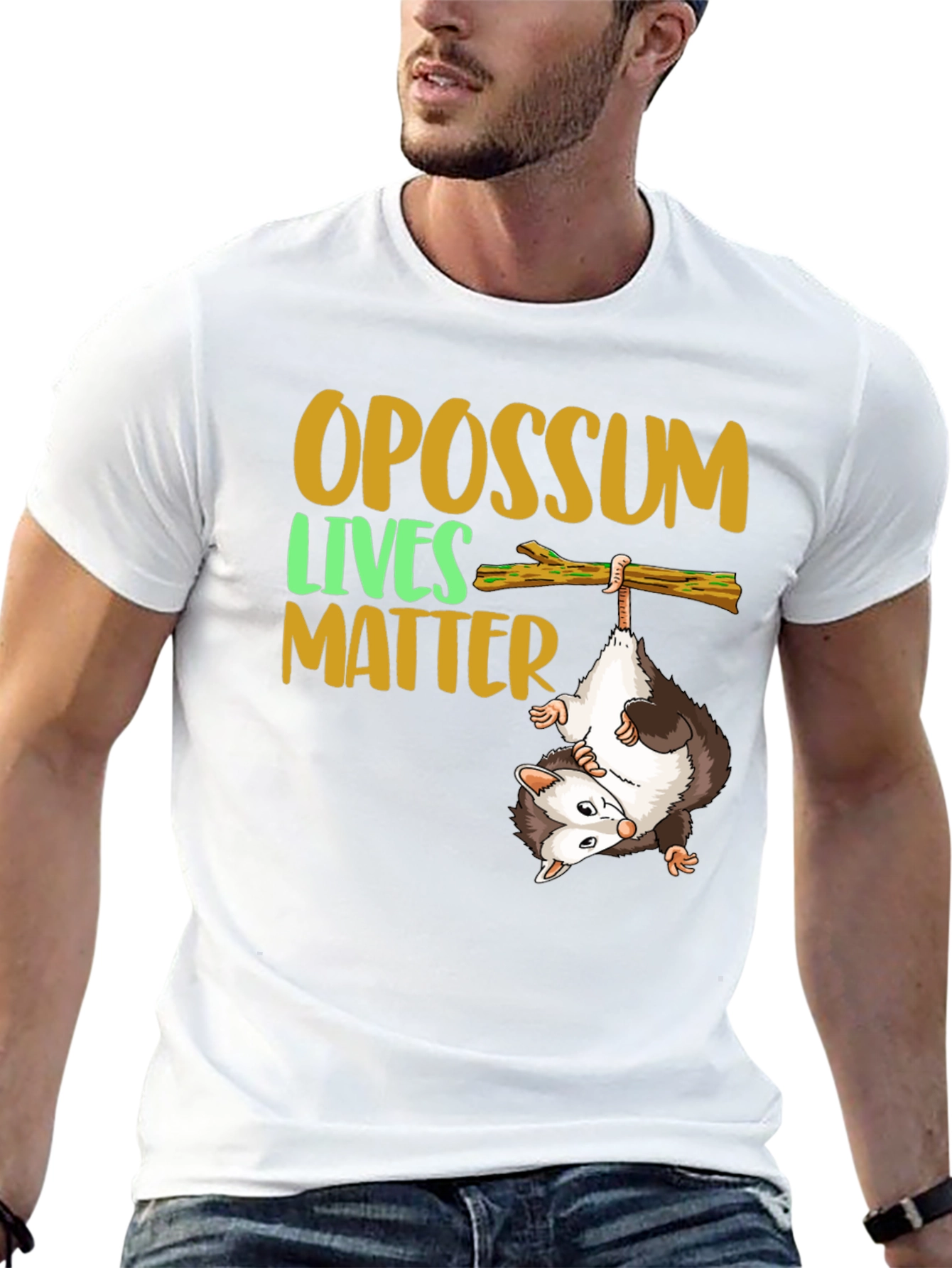 Opossum Lives Matter Graphic T-Shirt