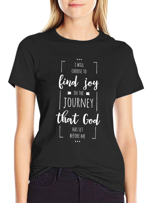 Inspirational Christian T-Shirt: Find Joy