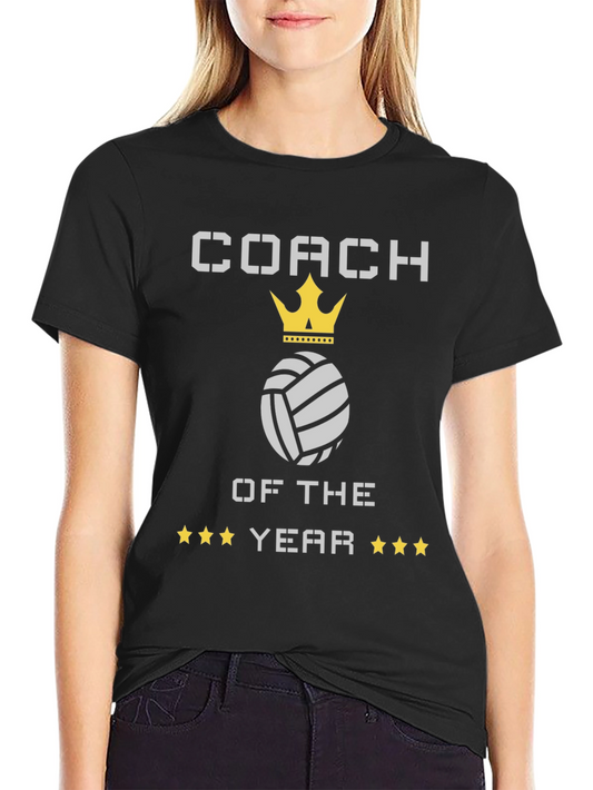 Coach of the Year Volleyball T-Shirt
