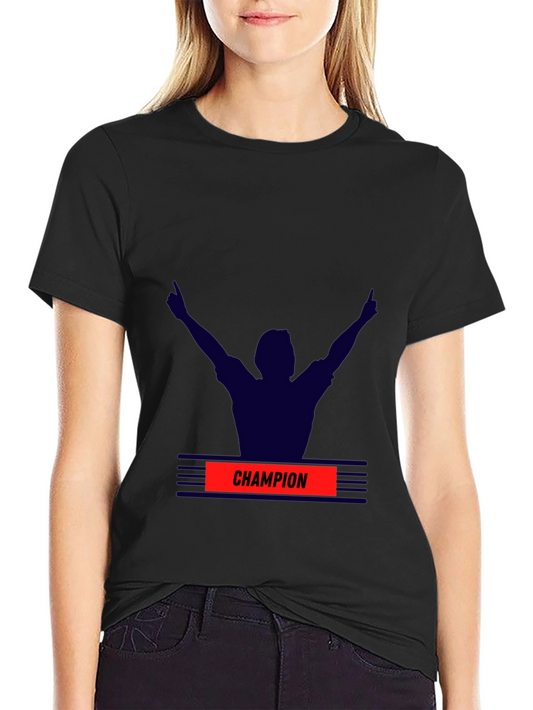 Champion Graphic Black T-Shirt