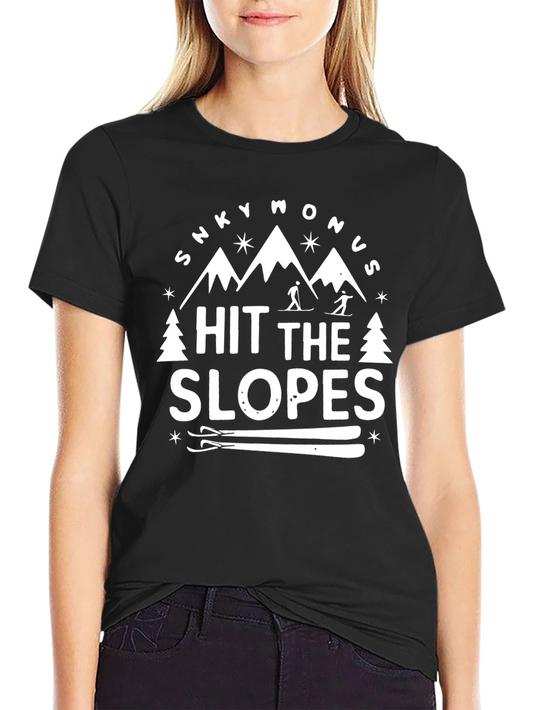 Hit The Slopes Graphic T-Shirt