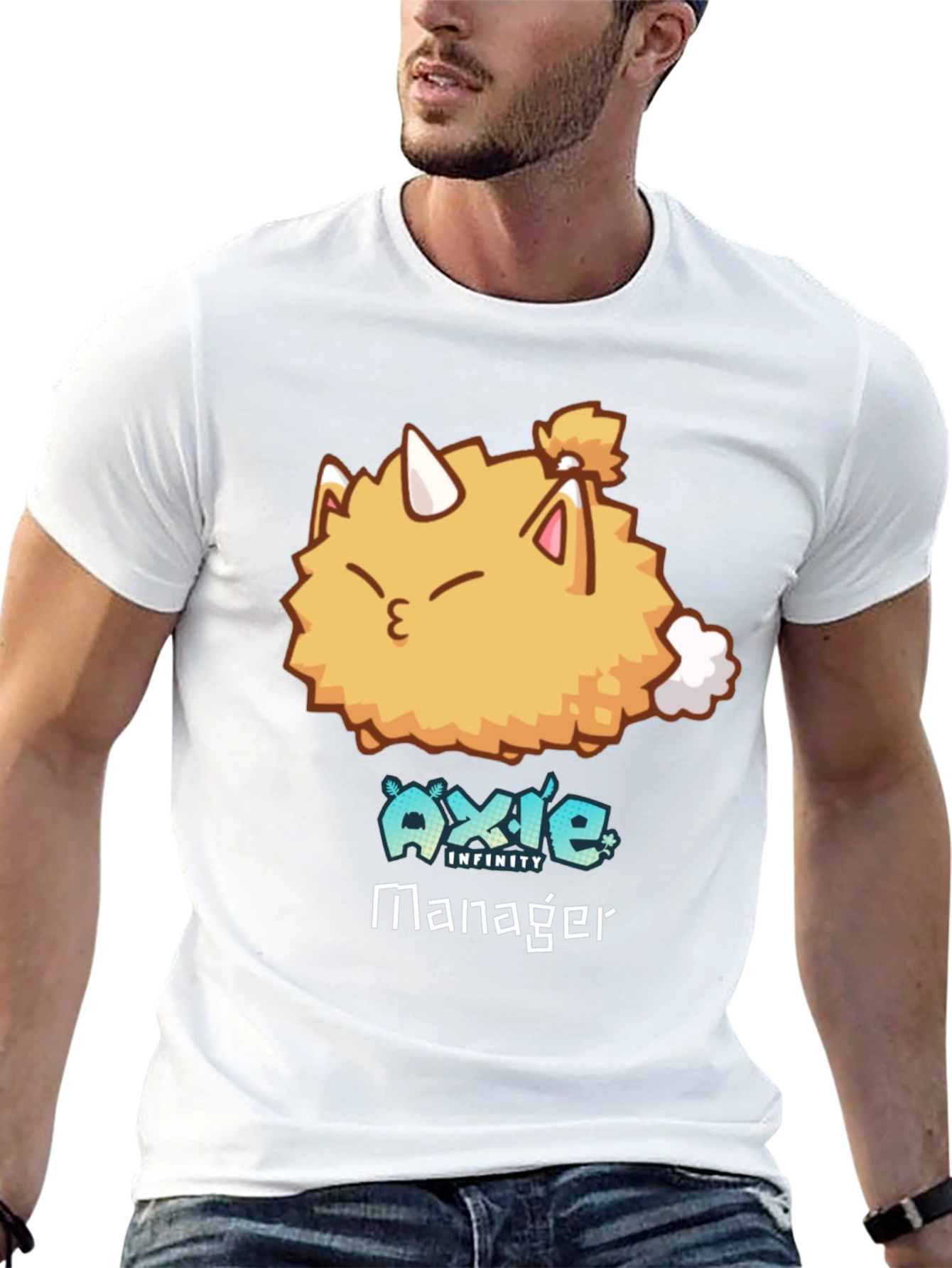 Axie Infinity Manager Black T-Shirt - Gaming Apparel