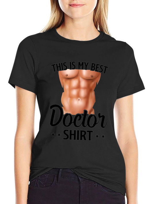 Funny Doctor Shirt - Fake Abs T-Shirt