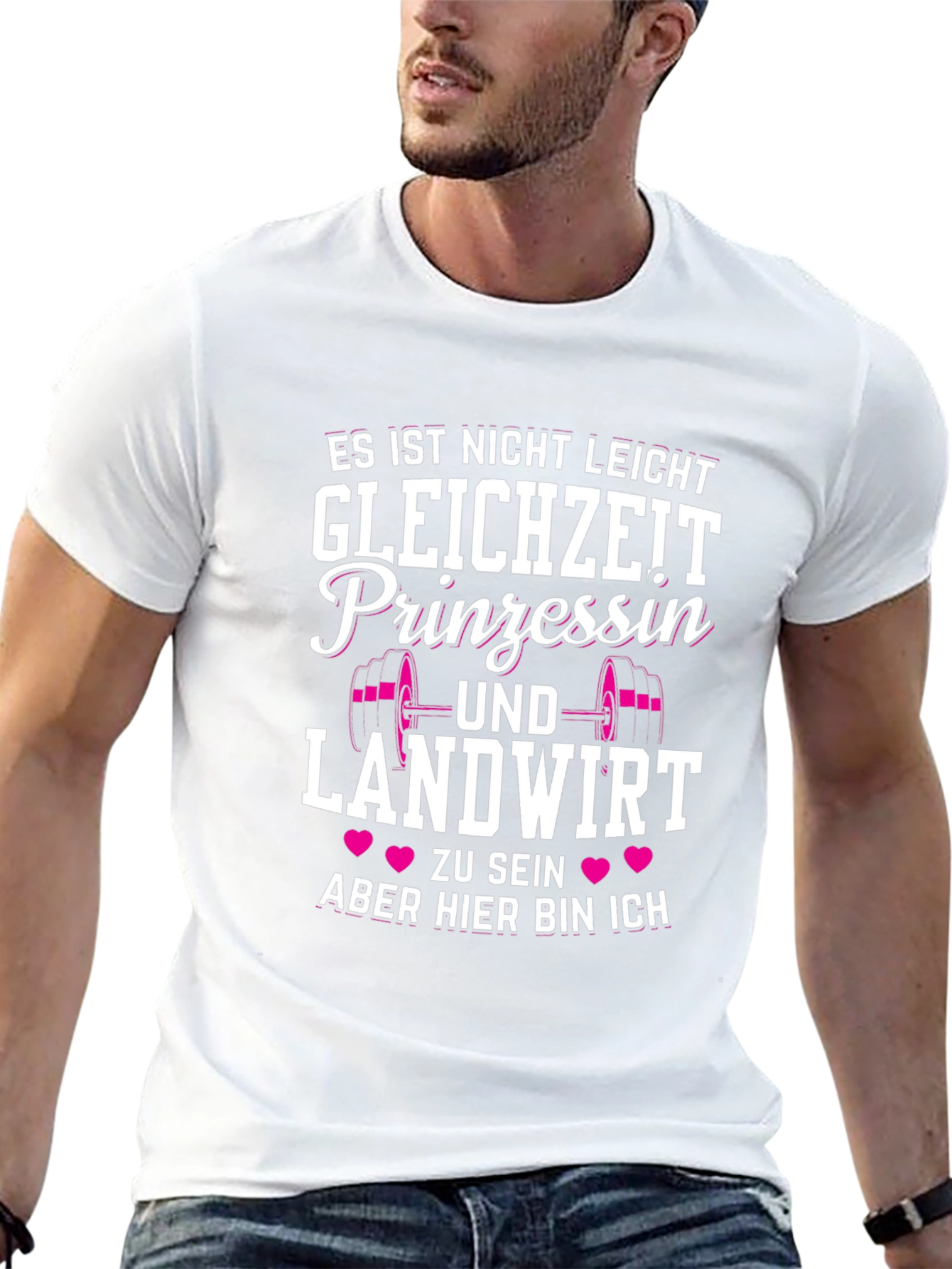 Princess and Farmer T-Shirt - Funny Gift