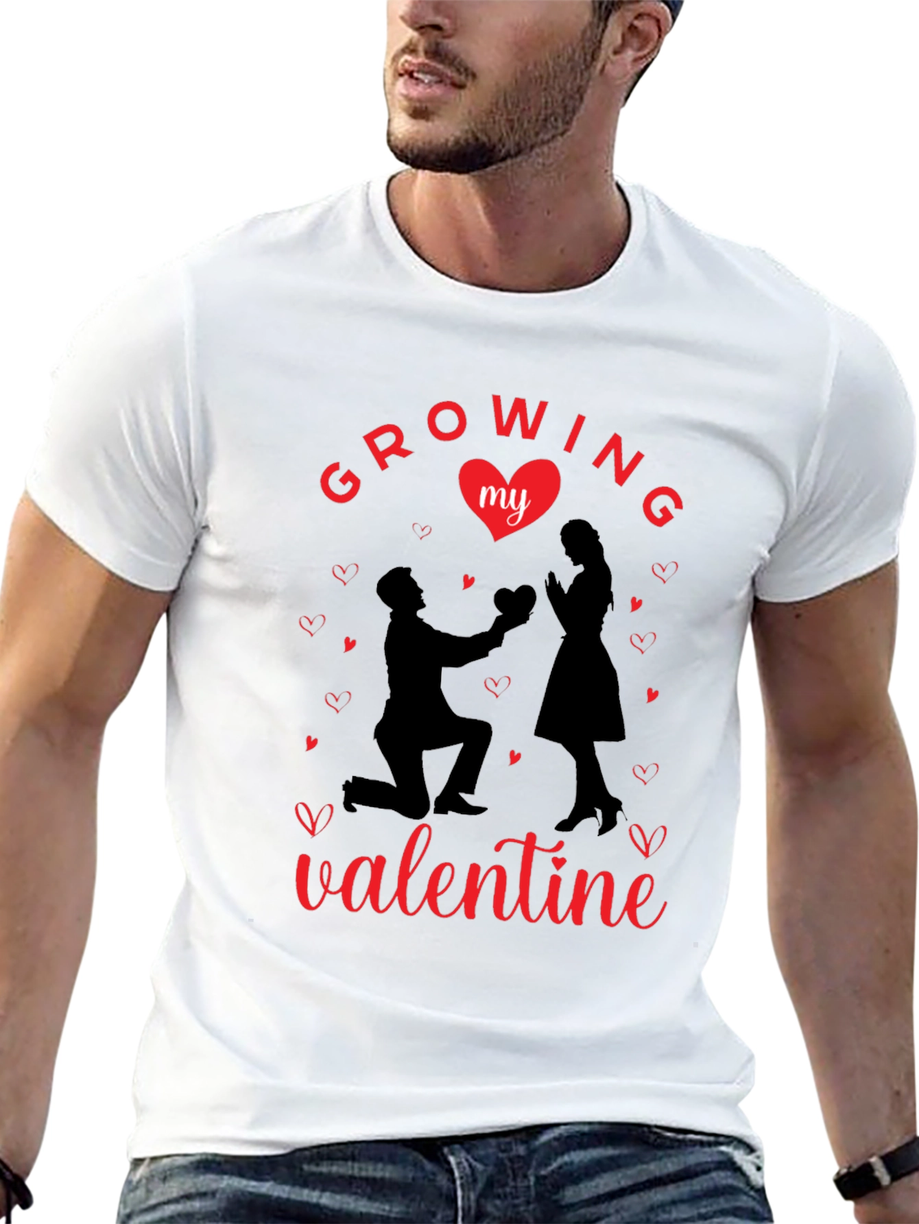 Growing My Valentine T-Shirt