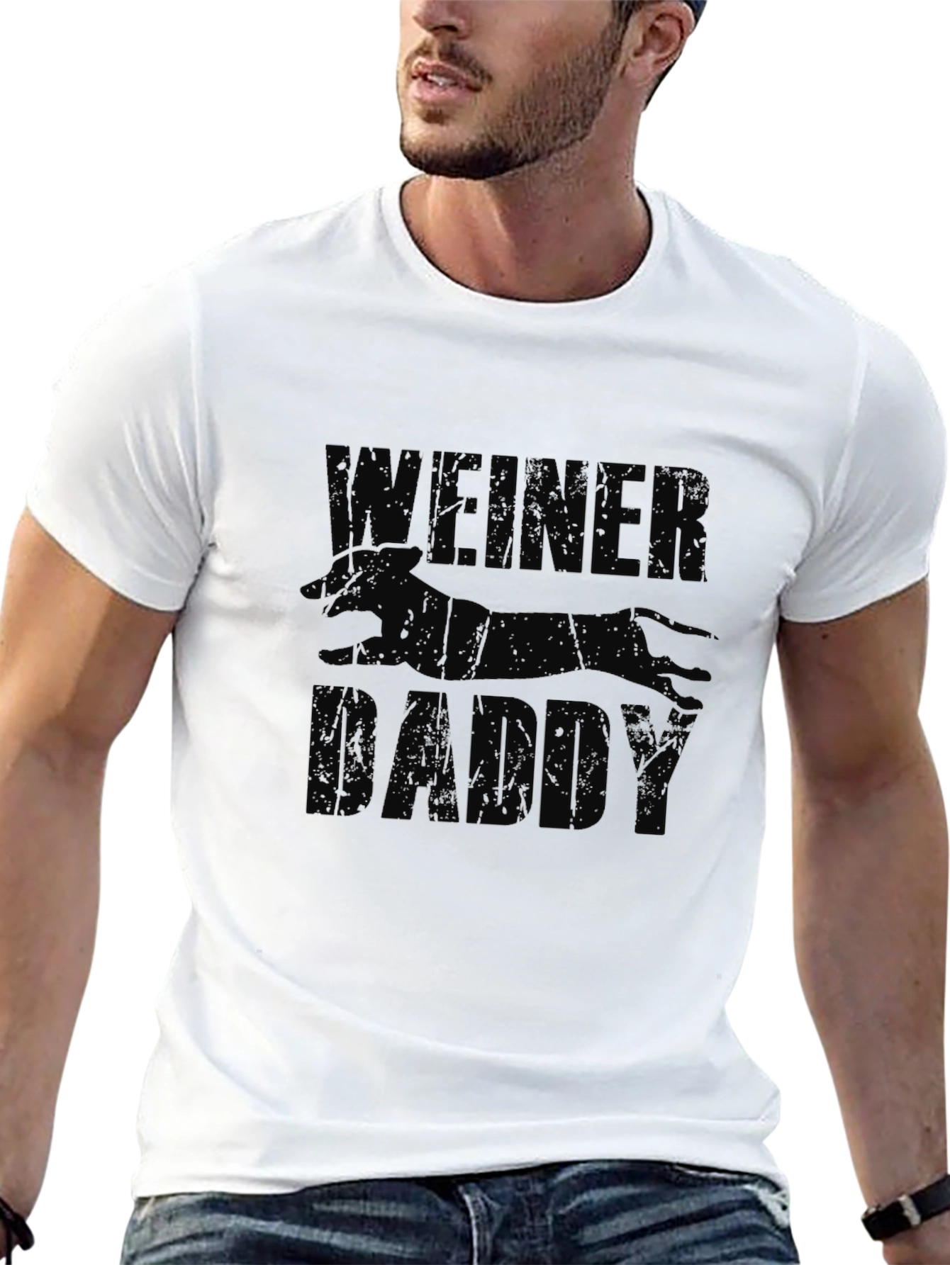 Weiner Daddy Graphic T-Shirt - Novelty Gift