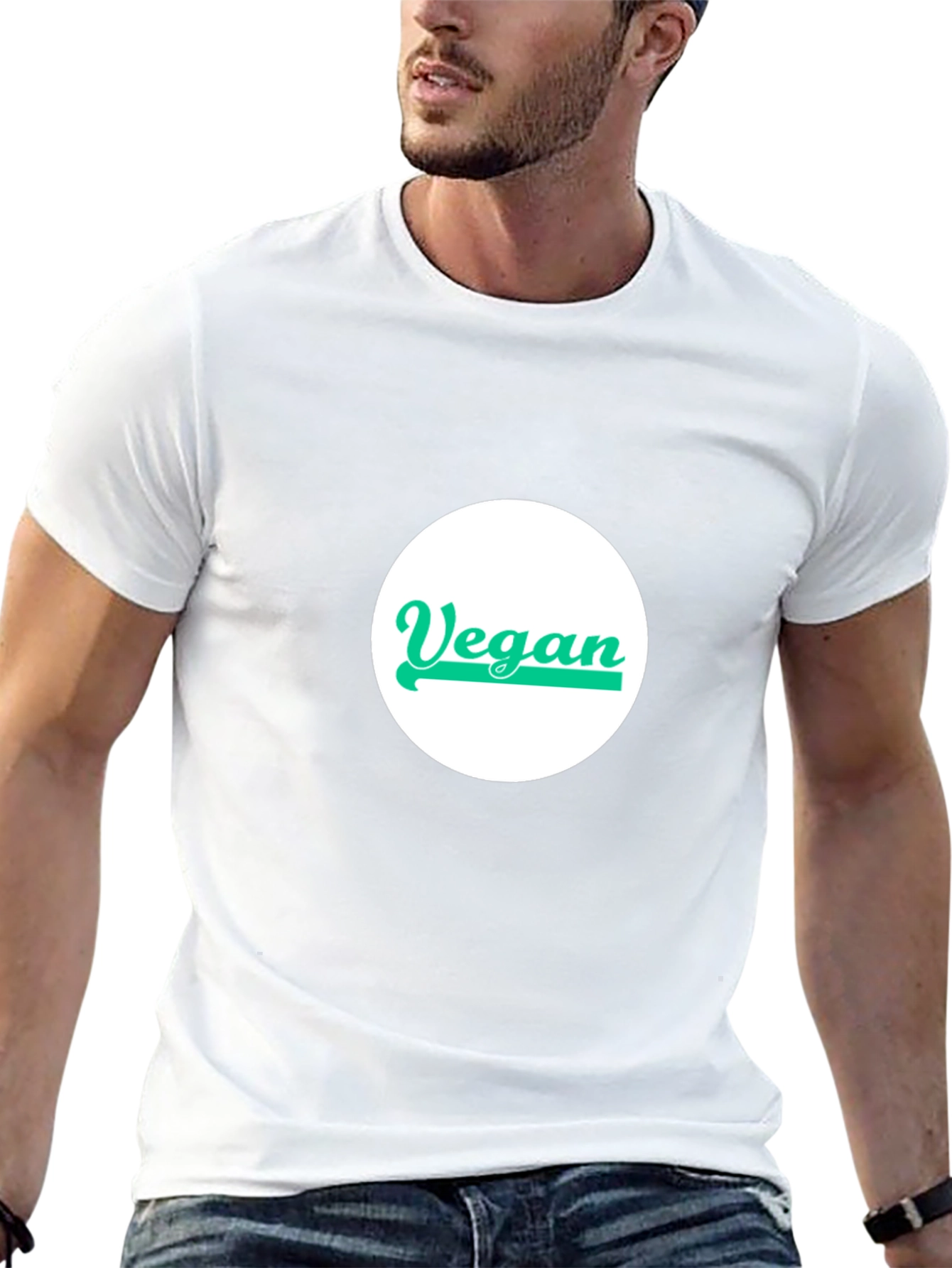 Vegan Graphic Tee - Soft & Stylish