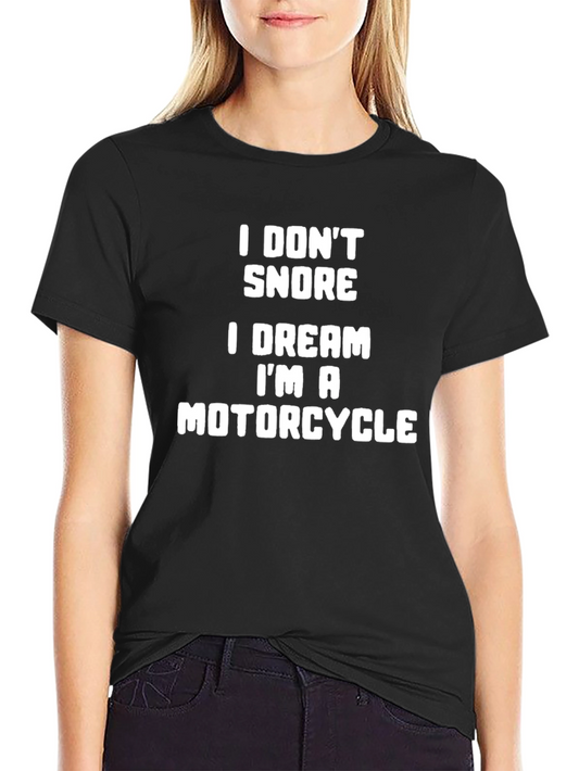 I Dream Im a Motorcycle Graphic Tee