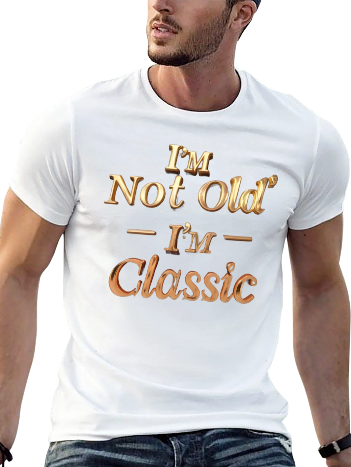 Im Not Old Im Classic Black T-Shirt
