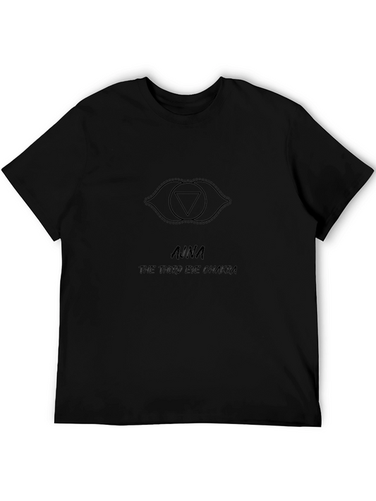 Ajna Third Eye Chakra Graphic Black T-Shirt