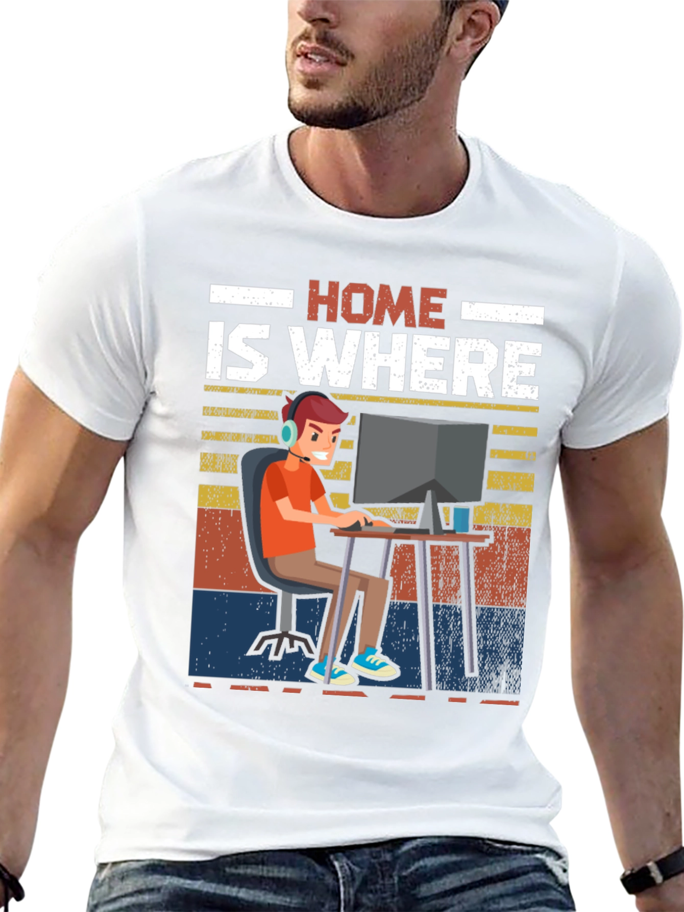 Home Is Where I Game T-Shirt