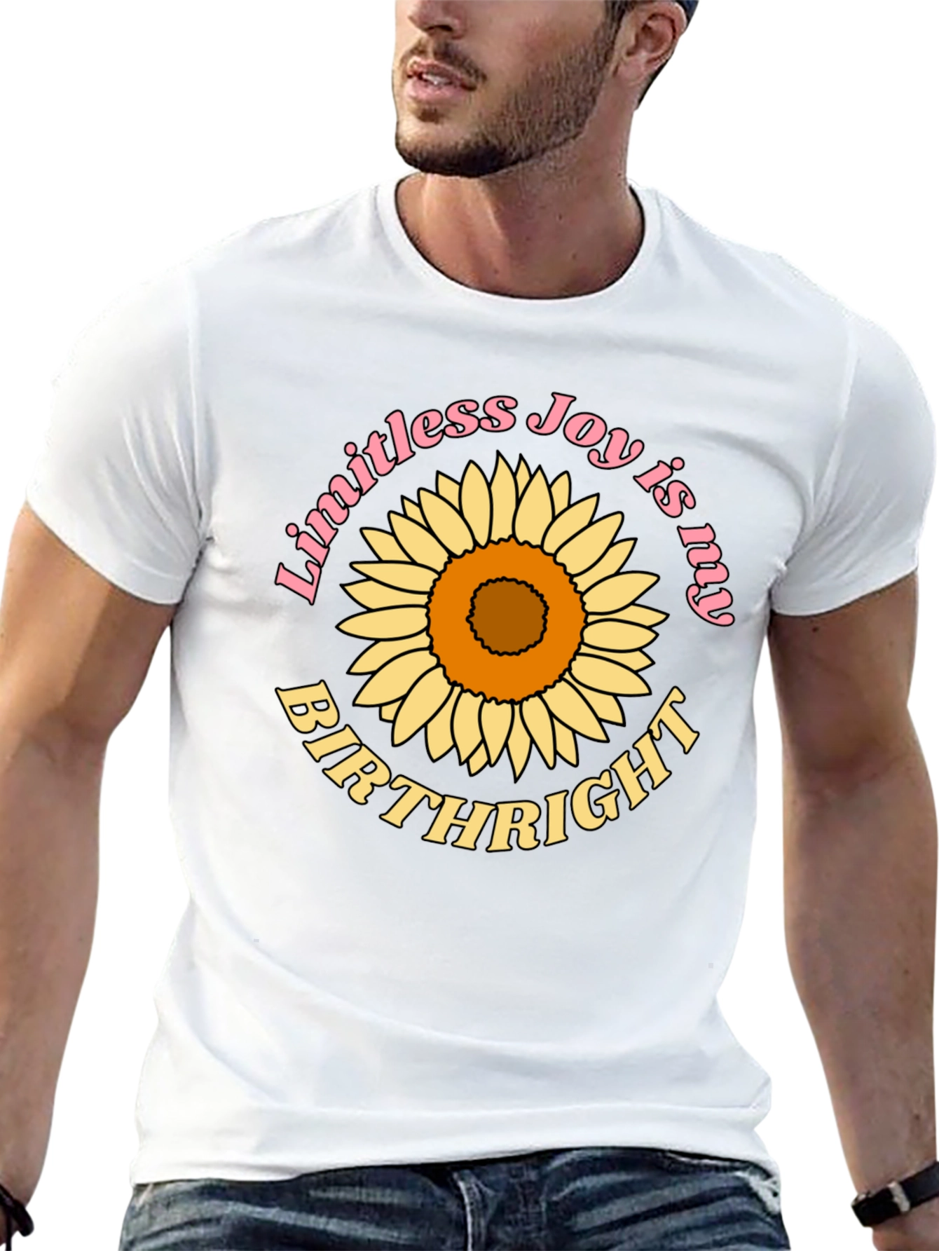 Limitless Joy Sunflower Graphic Tee