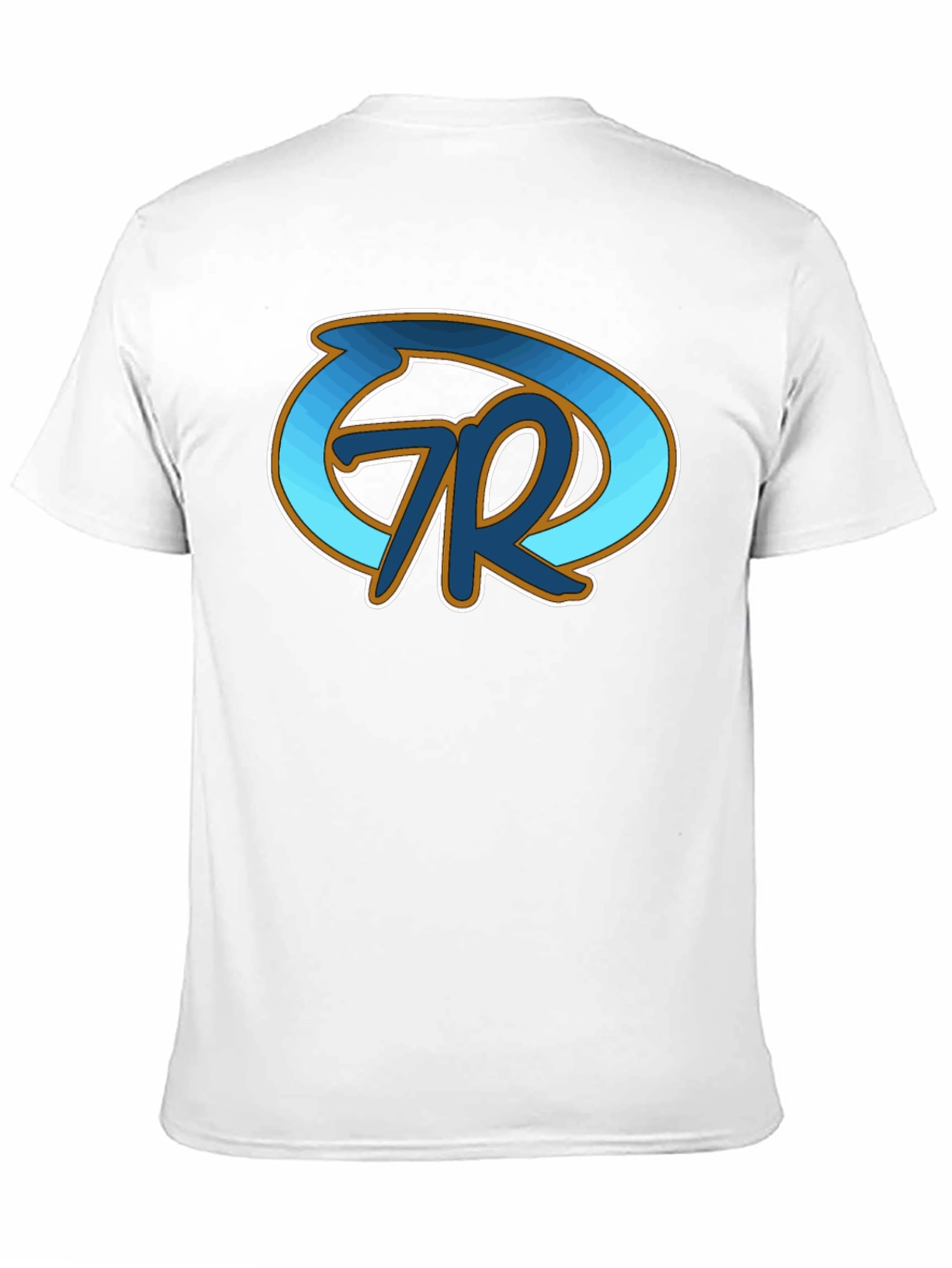 Black T-Shirt with Artistic Logo
