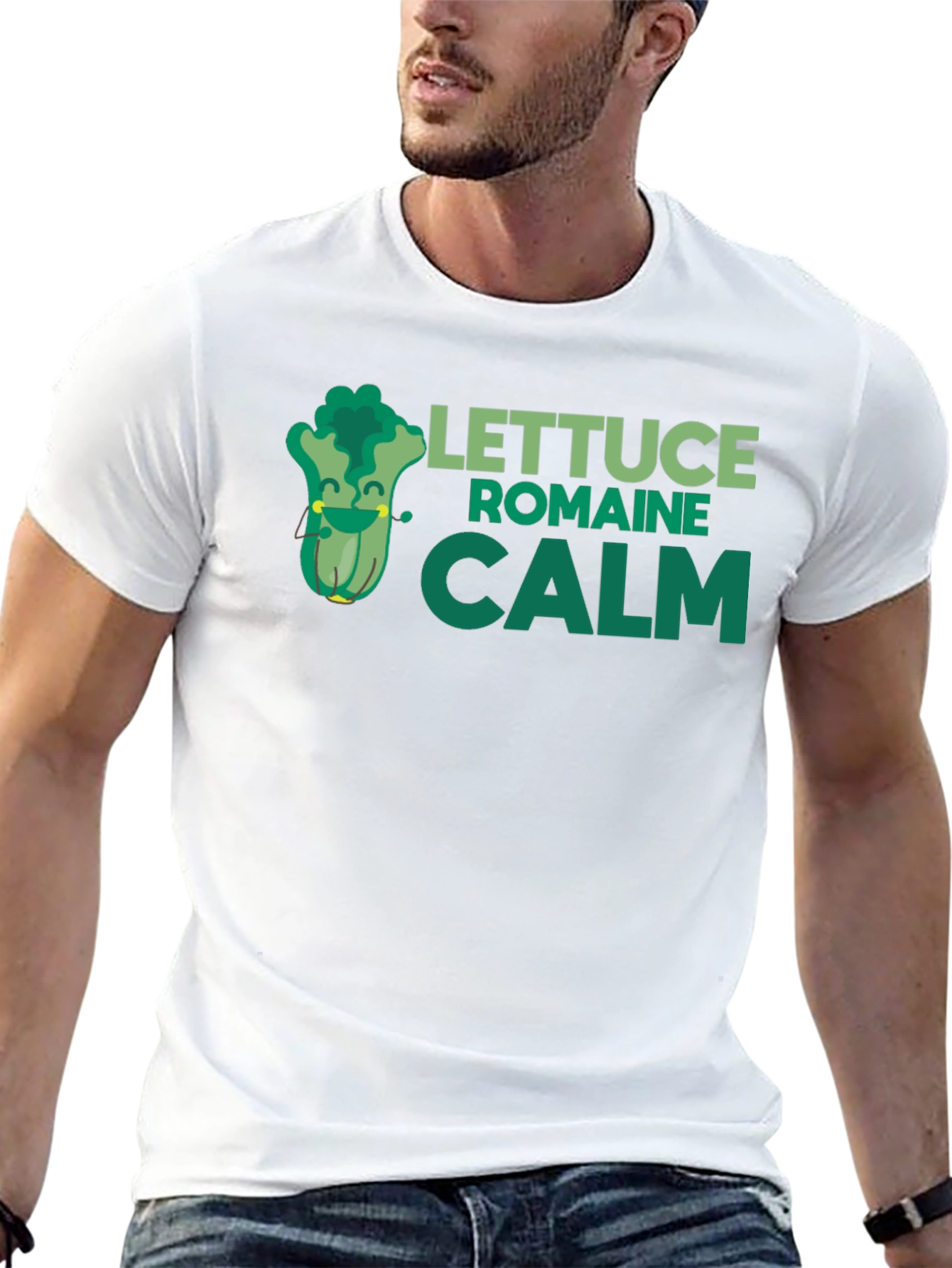 Lettuce Romaine Calm Graphic Tee