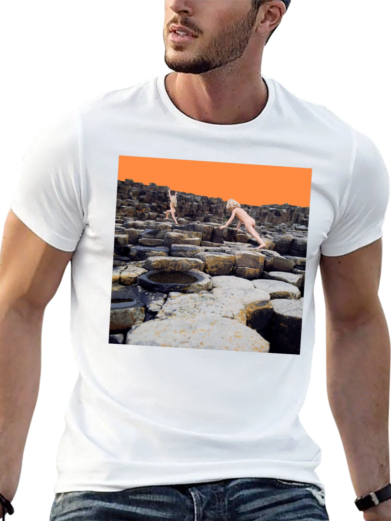Hexagon Rock Climbers Graphic Tee