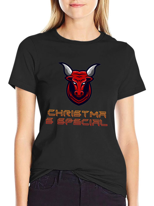 Red Bull Christmas Special Black T-Shirt