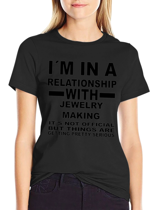 Jewelry Making Relationship Graphic T-Shirt