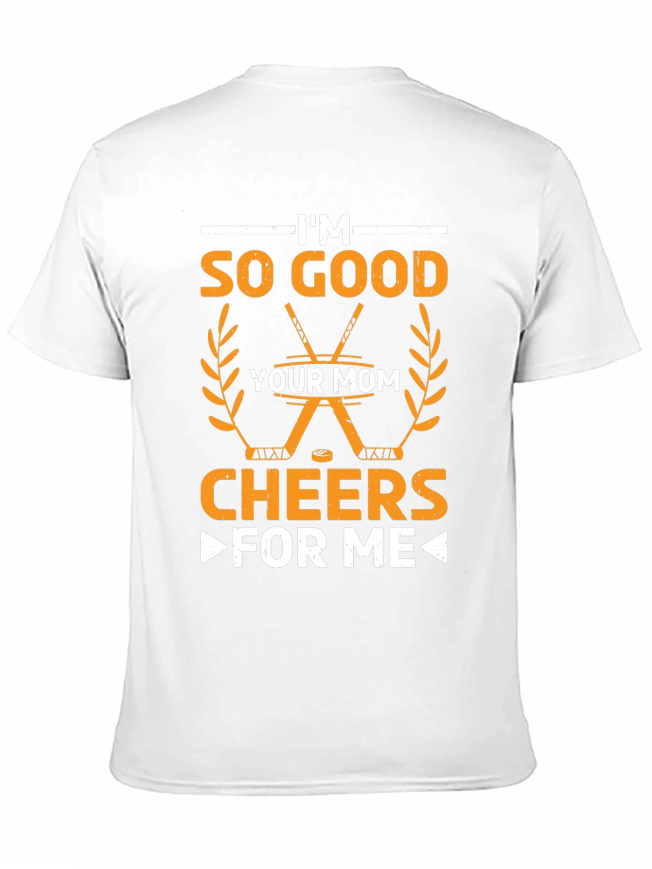 Funny Hockey Mom Graphic T-Shirt