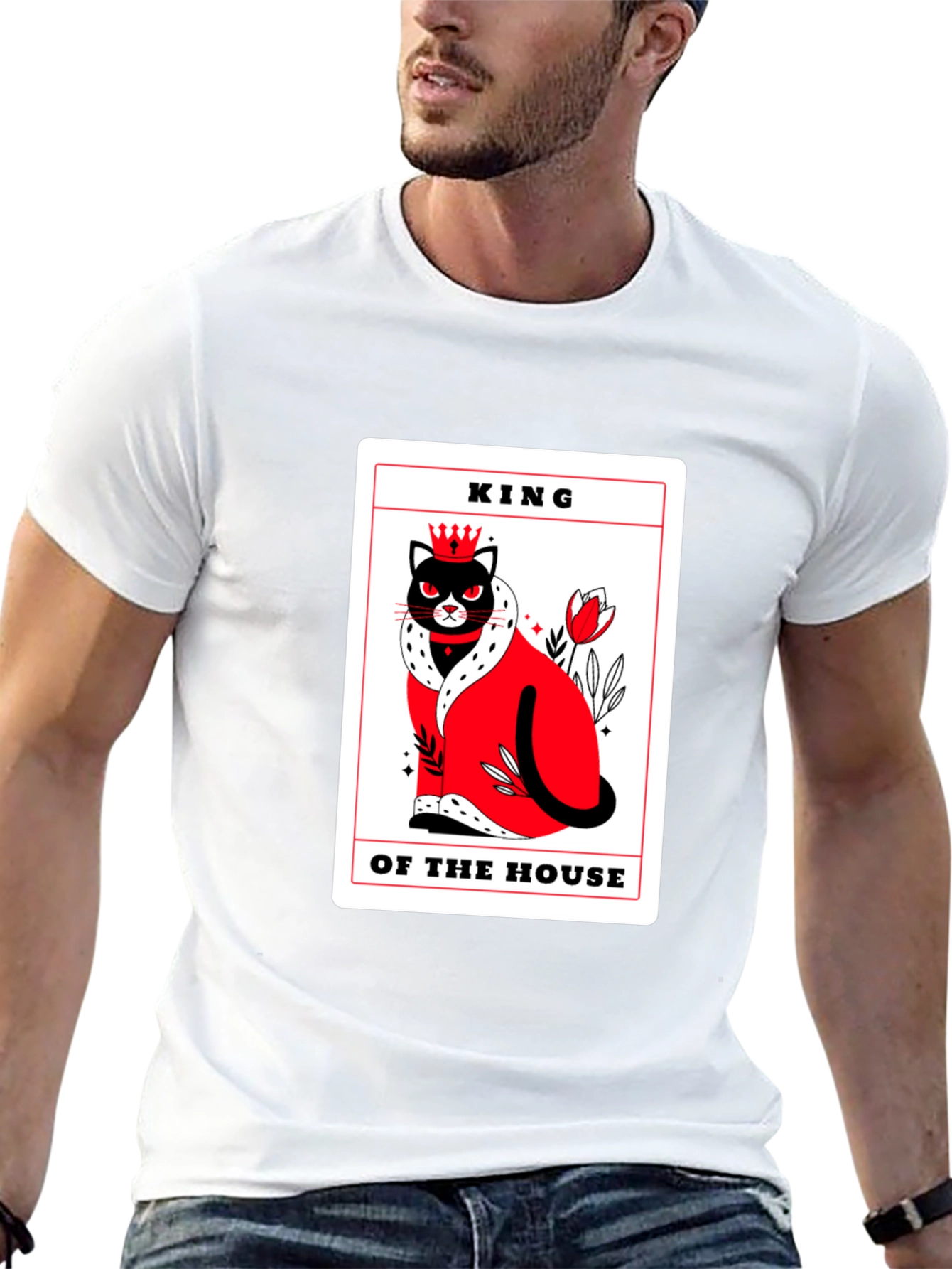King of the House Cat T-Shirt