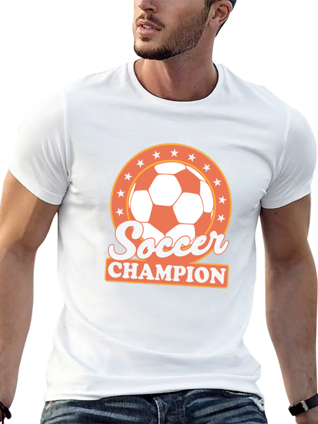 Soccer Champion T-Shirt - Black
