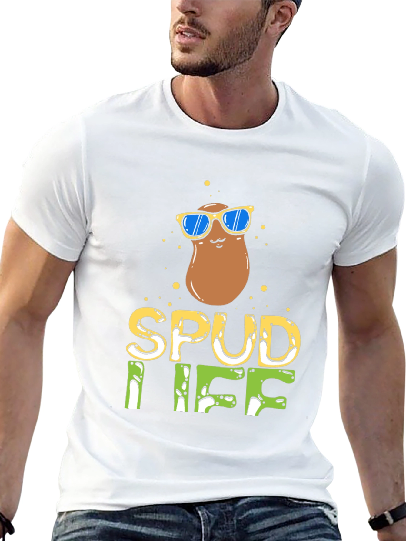 Spud Life Graphic Tee - Potato Coolness