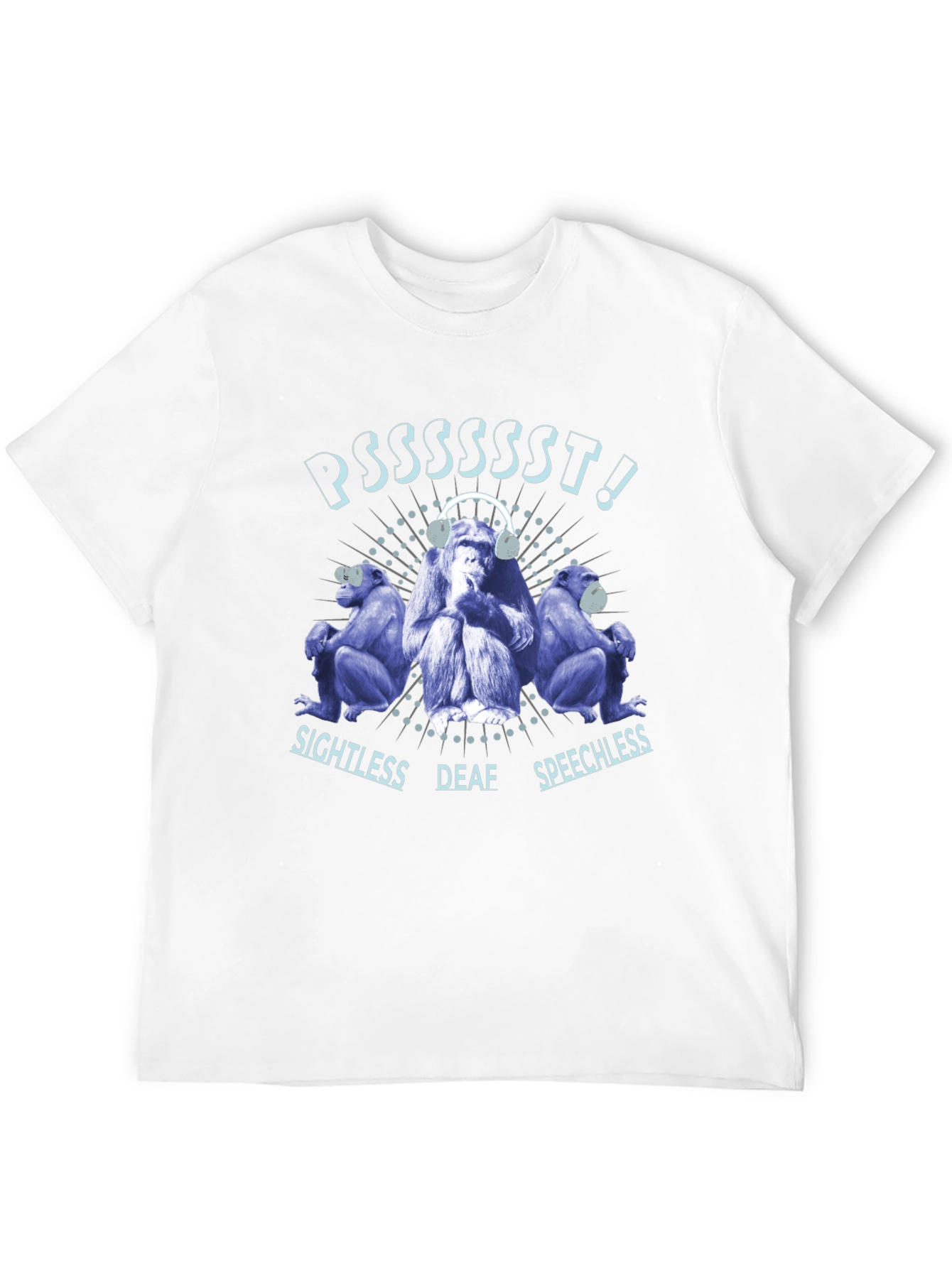 Hear No See No Speak No Evil T-Shirt