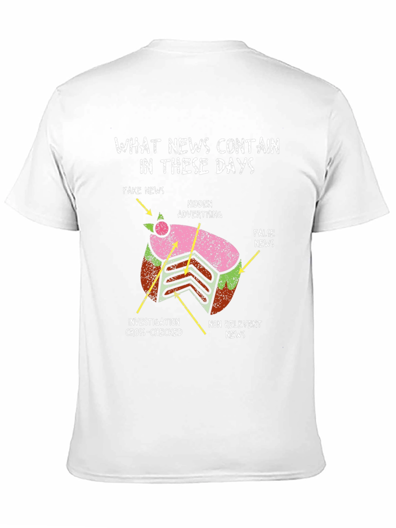 Humorous News Critique T-Shirt