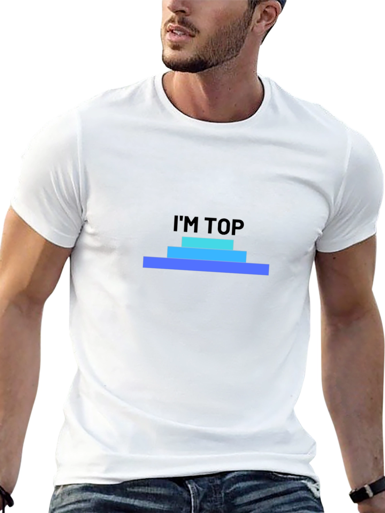 Im Top Black T-Shirt