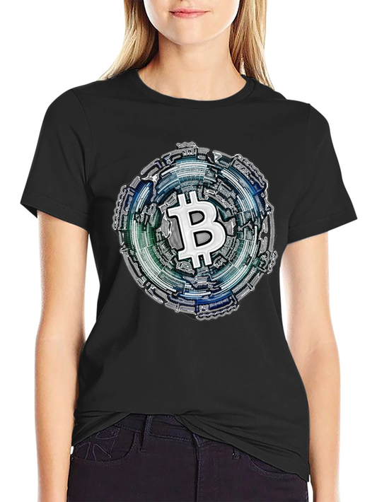 Bitcoin Crypto T-Shirt - Black