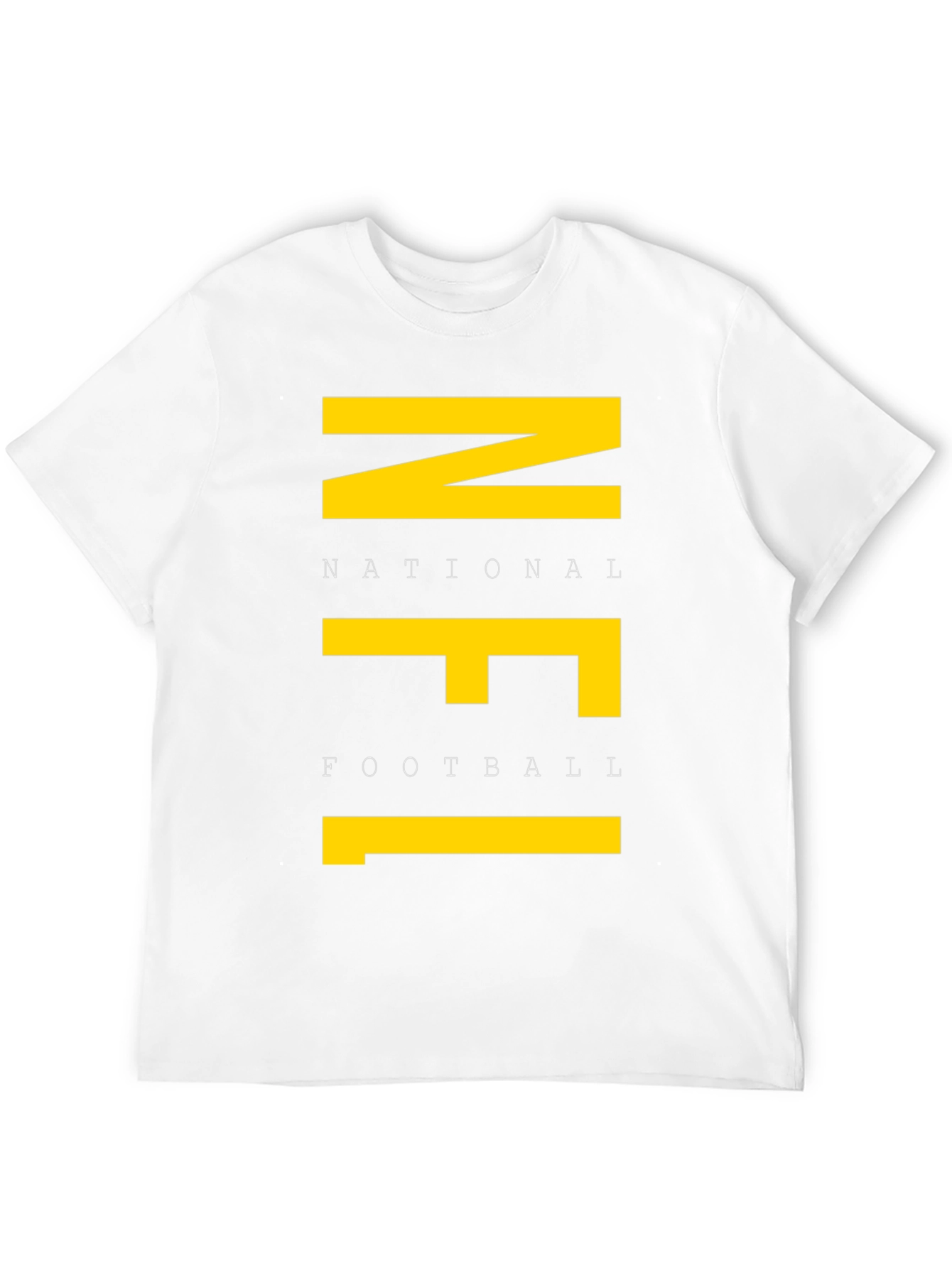 NFL Graphic Tee - Black Cotton T-Shirt