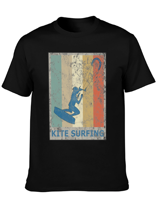 Kite Surfing Graphic T-Shirt