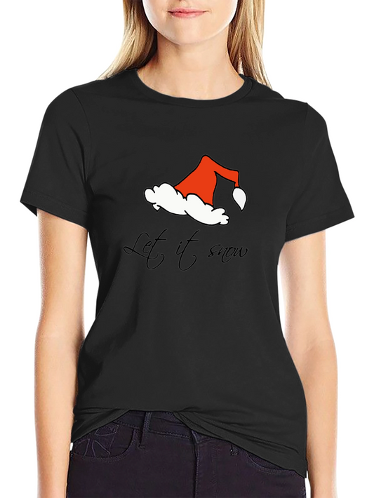 Let It Snow Holiday Tee