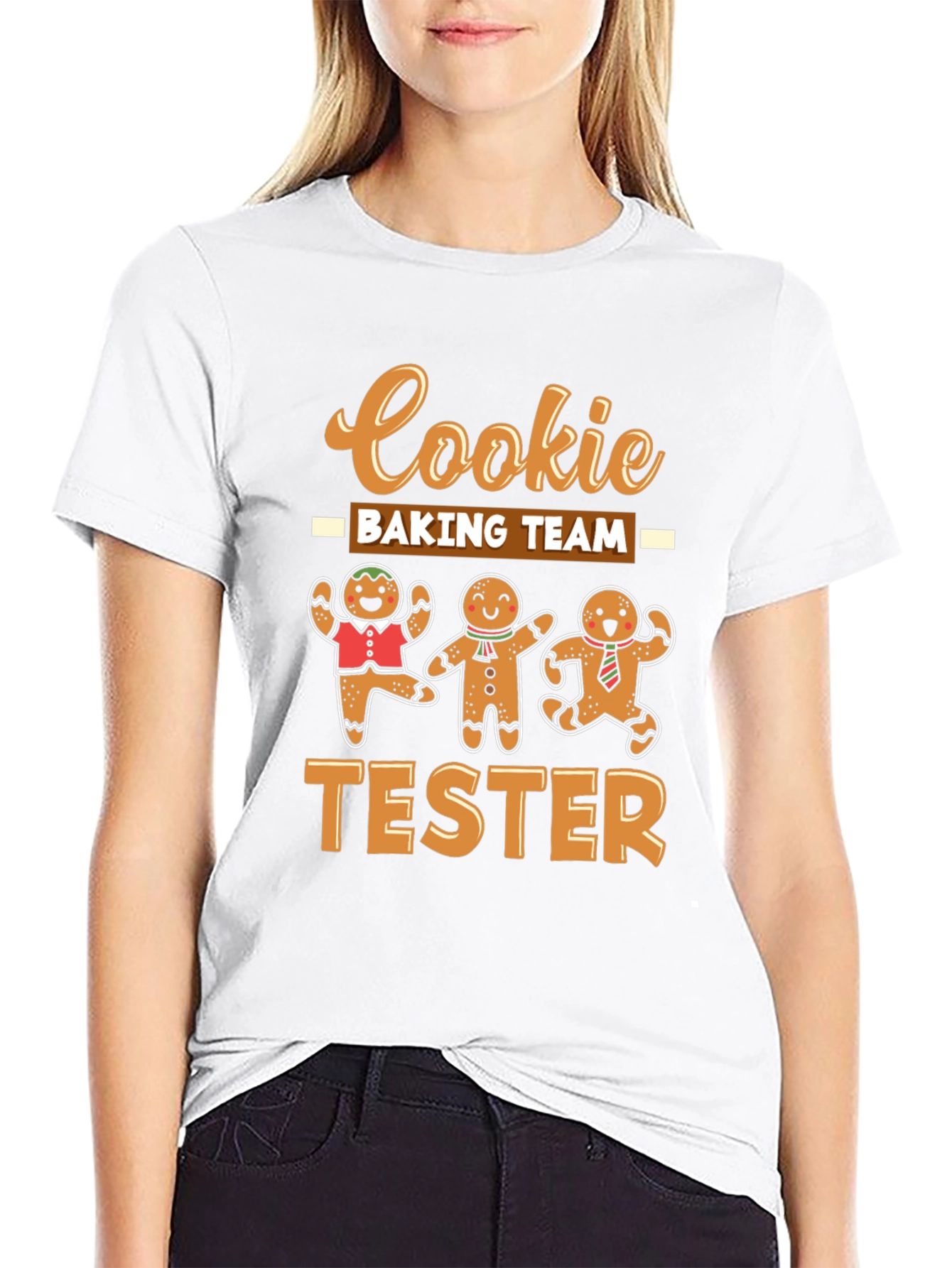 Cookie Baking Team Tester Graphic T-Shirt